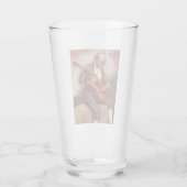 De Spaanse gitarist (door Pierre-August Renoir) Glas (Achterkant)