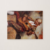 De Spaanse gitarist (door Pierre-August Renoir) Legpuzzel (Horizontaal)