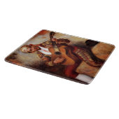 De Spaanse gitarist (door Pierre-August Renoir) Snijplank (Hoek)