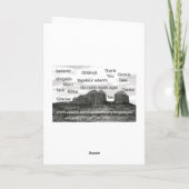 De Spaanse Kaart van de Verjaardag (Achterkant)