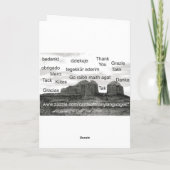 De Spaanse Kaart van de Verjaardag voor Mamma (Achterkant)