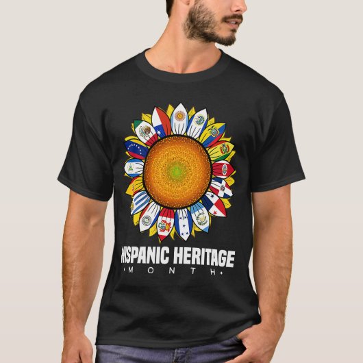 De Spaanse landen van de Spaanse eilanden van de h T-shirt (Voorkant)