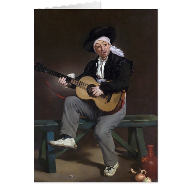 De Spaanse Singer - Édouard Manet (Voorkant)