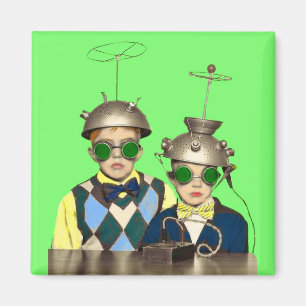 de Space Cadet Brothers Magneet