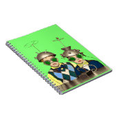 de Space Cadet Brothers Notitieboek (Rechterzijde)