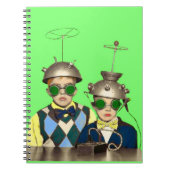 de Space Cadet Brothers Notitieboek (Voorkant)