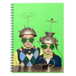 de Space Cadet Brothers Notitieboek