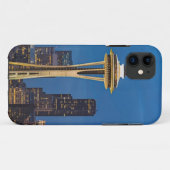 De Space Needle en het centrum van Seattle Case-Mate iPhone Case (Achterkant (horizontaal))