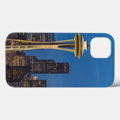 De Space Needle en het centrum van Seattle Case-Mate iPhone Case (Achterkant (horizontaal))