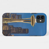 De Space Needle en het centrum van Seattle Case-Mate iPhone Case (Achterkant (horizontaal))