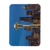 De Space Needle en het centrum van Seattle Magneet (Verticaal)