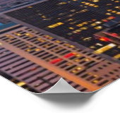 De Space Needle en het centrum van Seattle Poster (Hoek)