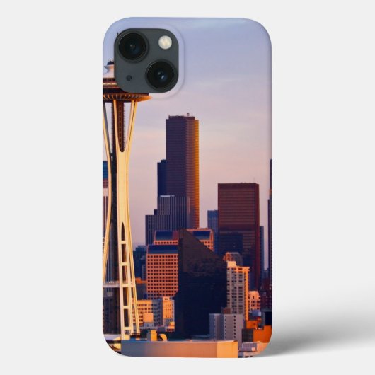 De Space Needle is een toren in Seattle Case-Mate iPhone Case (Achterkant)