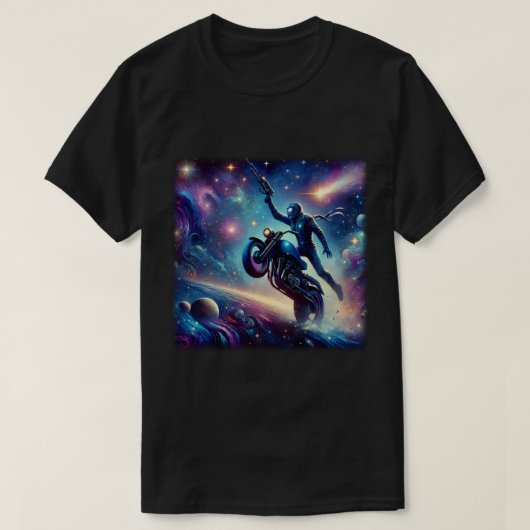 De Space Rider 001 T-shirt (Design voorkant)