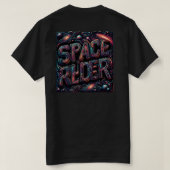 De Space Rider 001 T-shirt (Design achterkant)