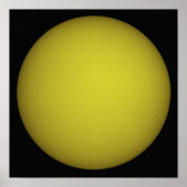 De Space Shuttle Atlantis is te zien in silhouette Poster (Voorkant)