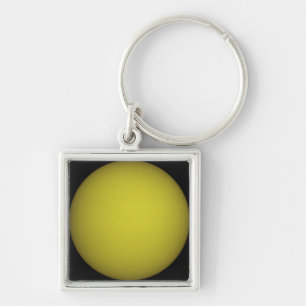 De Space Shuttle Atlantis is te zien in silhouette Sleutelhanger