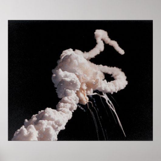 De Space Shuttle-catastrofe voor passagiers Poster (Voorkant)