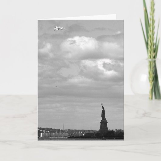 De Space Shuttle Enterprise Kaart (Voorkant)