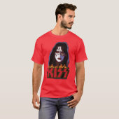 De Spaceman oud schilderij gestileerde jongen T-shirt (Voorkant volledig)