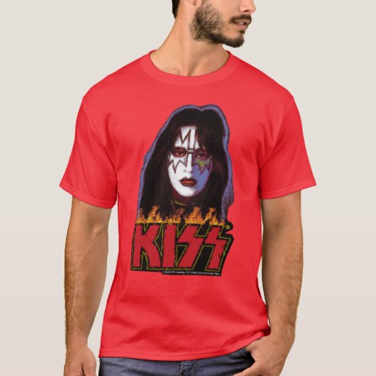 De Spaceman oud schilderij gestileerde jongen T-shirt (Voorkant)