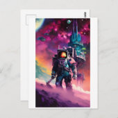 De Spacesteaders Briefkaart (Voorkant / Achterkant)