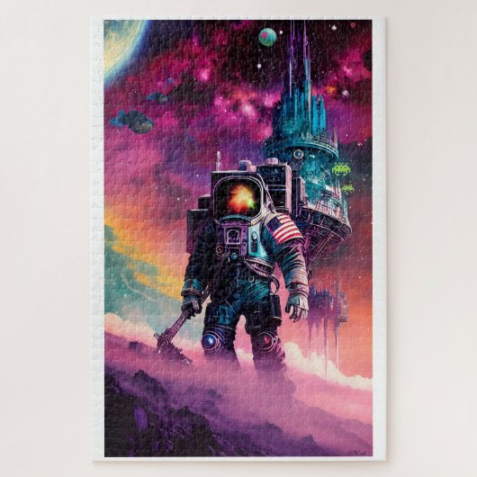 De Spacesteaders Legpuzzel (Verticaal)