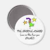 DE SPARKLE AWARD(cuz me likes how y... Magneet (Voorkant / Achterkant)