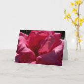 De spatie nam Wenskaart toe Kaart (Gele Bloem)