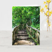 De Spatie van de Kaart van de groet binnen (Gele Bloem)