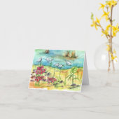 De Spatie van de Kunst van de Natuur van de Kaart (Gele Bloem)