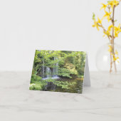 de spatie van fotonotecards binnen kaart (Gele Bloem)