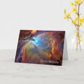 De Spatie van het Wenskaart van de Nevel van Orion Kaart (Gele Bloem)