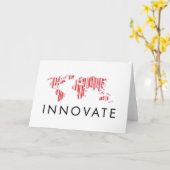 De spatie VERNIEUWT Wenskaarten Kaart (Gele Bloem)