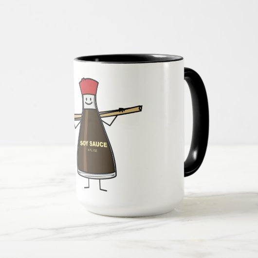 De specerij Aziatische eetstokjes van de Fles van Mok (Voorkant rechts)