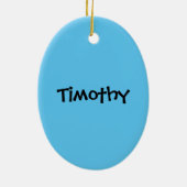 De specerijluim van de Lijst van de Tomatensaus Keramisch Ornament (Achterkant)