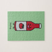 De specerijluim van de Lijst van de Tomatensaus Legpuzzel (Horizontaal)