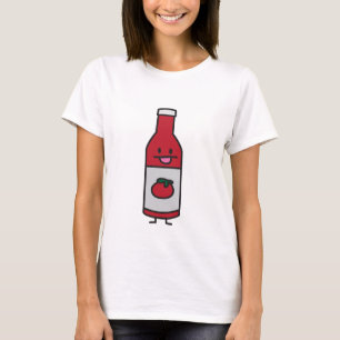 De specerijluim van de Lijst van de Tomatensaus T-shirt