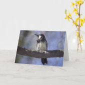 De Specht van de eikel Kaart (Gele Bloem)