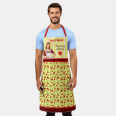 De speciale Cherry Apron van vandaag Schort (Gedragen)