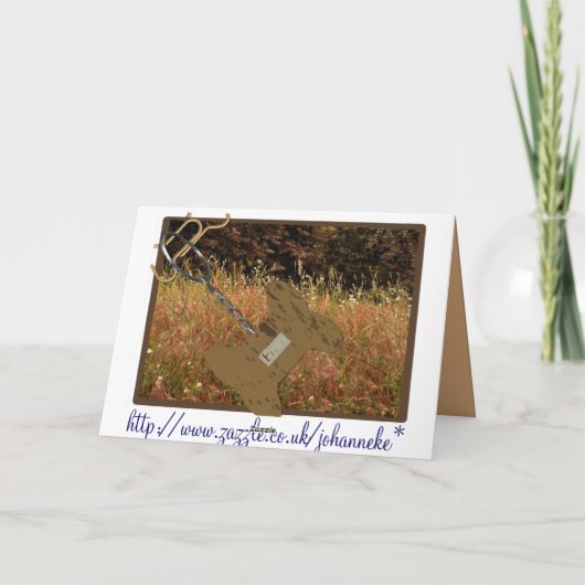 De speciale hond kaart (Achterkant)