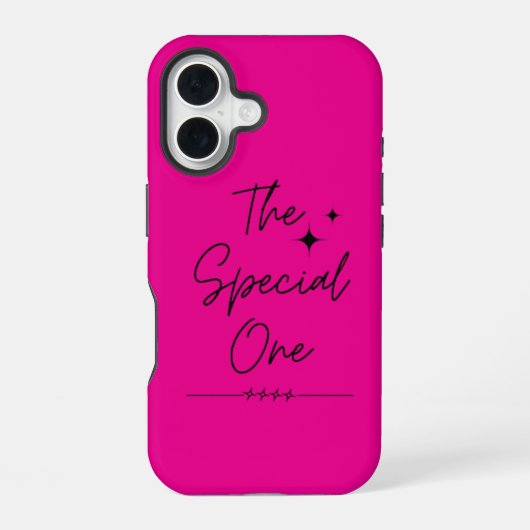 De speciale iPhone 16 hoesje (Achterkant)