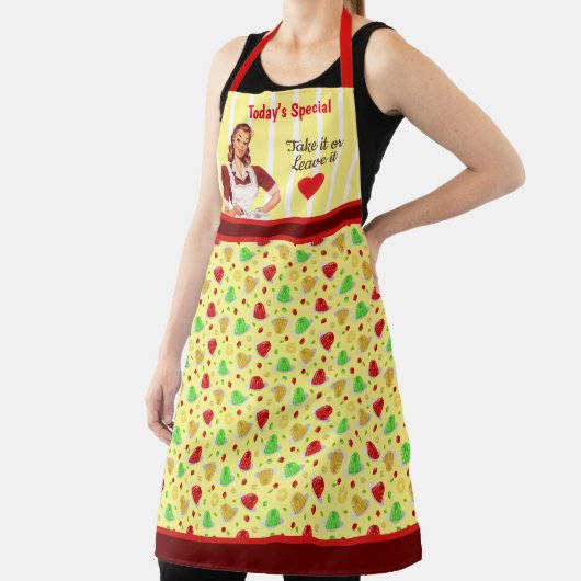 De speciale Jello Apron van vandaag Schort (Insitu)