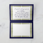 De speciale Kaart van de Verjaardag (Binnen)