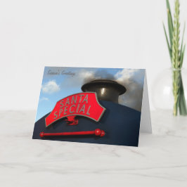 De Speciale Kerstkaart van de kerstman Feestdagen Kaart