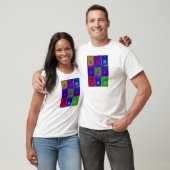 De speciale kleuren van het Pop-art van HoHoho van T-shirt (Unisex)