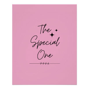 De speciale perfect poster