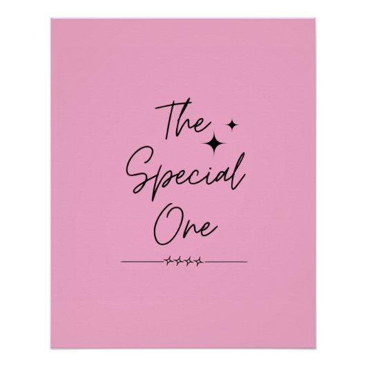 De speciale perfect poster (Voorkant)