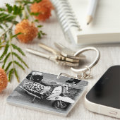 DE SPECIALE SCOOTER - sleutelring Sleutelhanger (Voorkant Rechts)