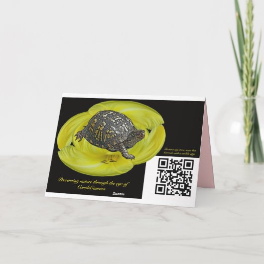 De speciale Verjaardag van de Vriend - Gerbera Kaart (Achterkant)